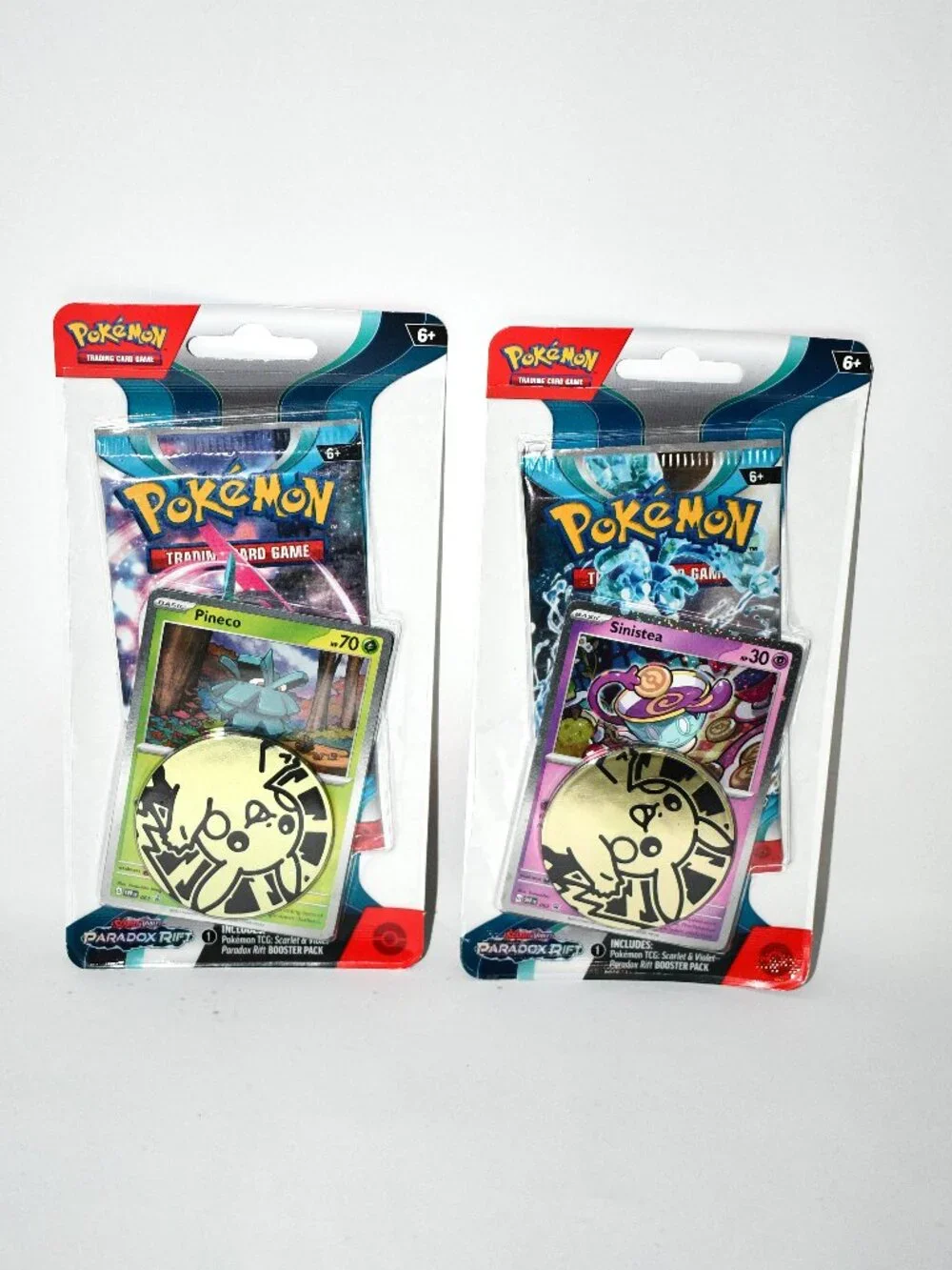 Pokemon TCG Scarlet & Violet Checklane Blister Spidops Promo 2 Booster Packs NWT